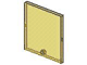 Glass for Window 1 x 6 x 5 in Trans-Yellow