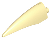 Animal Body Part, Barb / Claw / Tooth / Talon / Horn, Large in Tan