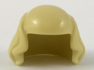 Hair, Bald Top, Long Sides [Plain] in Tan