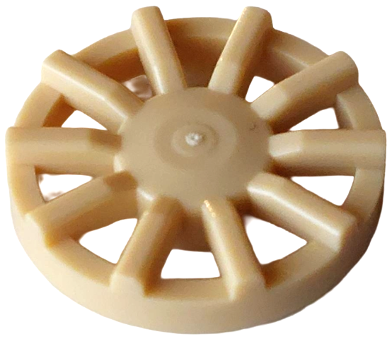 Wheel Cover 10 Spoke - for Wheel 18976 in Tan
