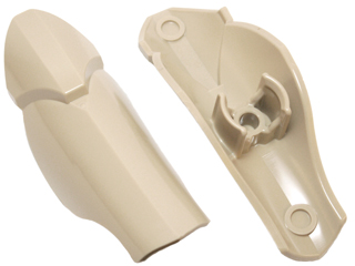 Large Figure Limb Cover, Leg Shin Guard with Ball Joint Socket in Tan