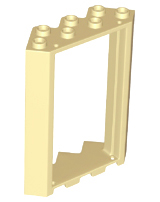 Door Frame 4 x 4 x 6 Corner in Tan