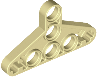 Technic Beam Triangle Thin [Type I] in Tan