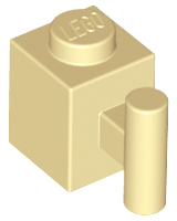 Brick Special 1 x 1 with Handle in Tan