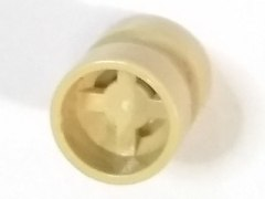 Wheel 8 x 9 with Hole Notched for Wheels Holder Pin in Tan