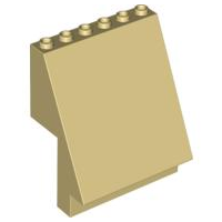Panel 4 x 6 x 6 Sloped in Tan