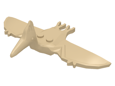 Animal, Dinosaur, Pteranodon in Tan