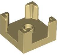 Panel 2 x 2 x 1 Corner Posts with Centre Stud in Tan