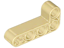 Technic Beam 2 x 4 L-Shape Thick in Tan
