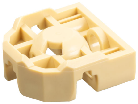 Technic Pin Connector Block 3 x 3 x 1 in Tan