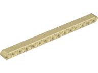 Technic Beam 1 x 15 Thick in Tan