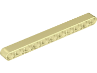 Technic Beam 1 x 11 Thick in Tan