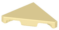 Tile 45° Cut 2 x 2 (Triangle) in Tan