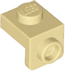 Bracket 1 x 1 - 1 x 1 in Tan