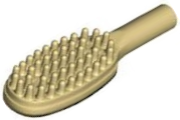 Equipment Hairbrush Short Handle [10mm] in Tan