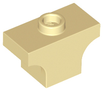 Brick Arch 1 x 2 Jumper in Tan