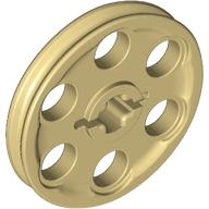 Technic Wedge Belt Wheel [aka Pulley] in Tan