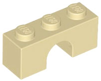 Brick Arch 1 x 3 in Tan