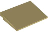 Brick Sloped 10° 6 x 8 in Tan