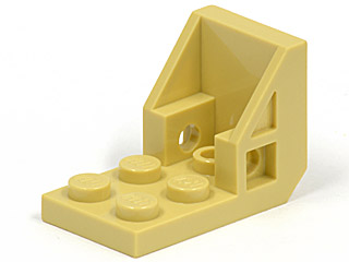 Bracket 3 x 2 - 2 x 2 [aka Space Seat] in Tan
