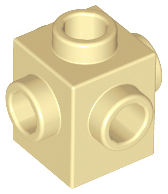 Brick Special 1 x 1 Studs on 4 Sides in Tan