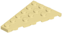 Wedge Plate 6 x 4 Left in Tan