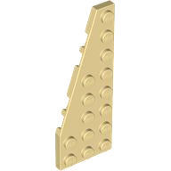 Wedge Plate 8 x 3, 22° Left in Tan