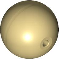 Projectile, Large Figure Weapon, Zamor Sphere / Ball in Tan
