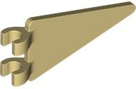 Flag 2 x 4 Triangle in Tan