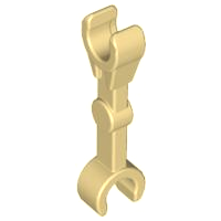 Arm Mechanical Straight (Droid) [2 Clips at 90°] in Tan