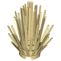 Plant, Bush 2 x 2 x 4 in Tan