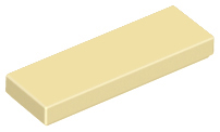 Tile 1 x 3 in Tan
