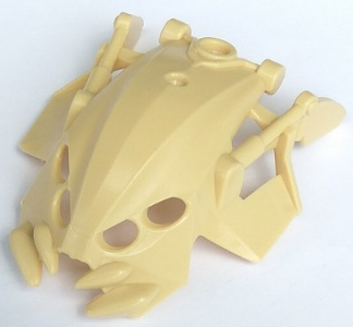 Large Figure Mask Zesk in Tan