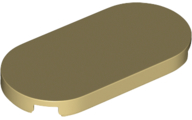Tile Round 2 x 4 in Tan