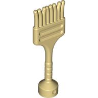Duplo Equipment, Broom / Brush, Long Bristles in Tan
