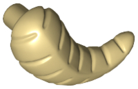 Creature Body Part, Horn, Wampa / Tauntaun Right in Tan
