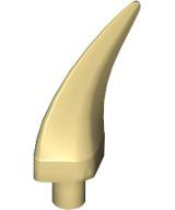 Animal Body Part, Barb / Claw / Tooth / Talon / Horn, Medium in Tan