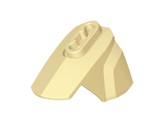 Large Figure Limb Cover, Size 4, Armor with Ball Joint Socket in Tan