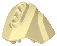 Large Figure Limb Cover, Size 3, Armor with Ball Joint Socket in Tan