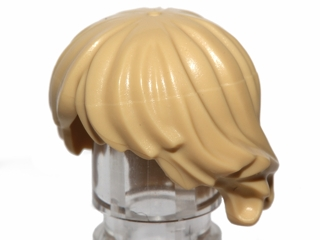 Hair Tousled and Layered in Tan