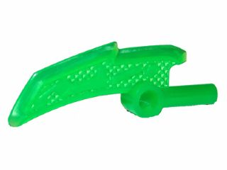 Weapon Blade with Bar (Ninjago Jade Blade) in Trans-Green