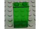 Panel 1 x 2 x 3 - Solid Studs in Trans-Green