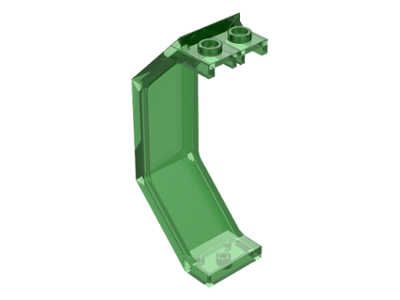 Panel 3 x 2 x 6 in Trans-Green