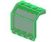 Hinge Panel 2 x 4 x 3 1/3 in Trans-Green