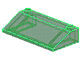 Brick Sloped 33° 3 x 6 in Trans-Green