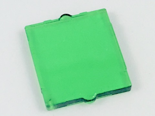Glass for Window 1 x 2 x 2 Flat in Trans-Green