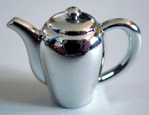 Belville / Scala, Equipment Teapot in Chrome Silver