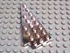 Wedge Plate 8 x 4 Wing Left in Chrome Silver