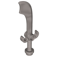 Weapon Sword / Scimitar in Chrome Silver