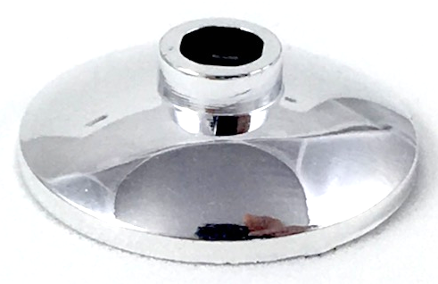 Dish 2 x 2 Inverted [Radar] in Chrome Silver